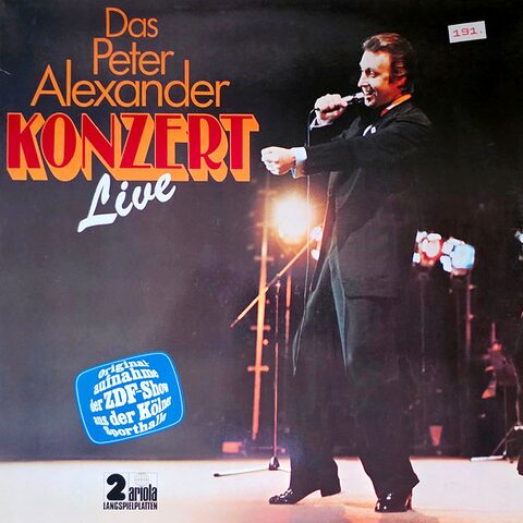 Cover: Das Peter Alexander Konzert live