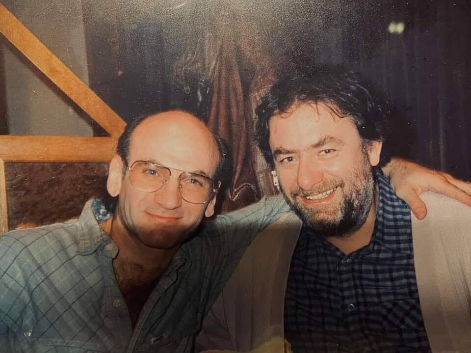 Dave Liebman (links) und Harry Pepl, 1989.